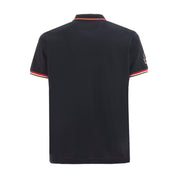 La Martina Polo Classica In Piquet stretch Regular Fit Nero uomo map310 madrid spagna