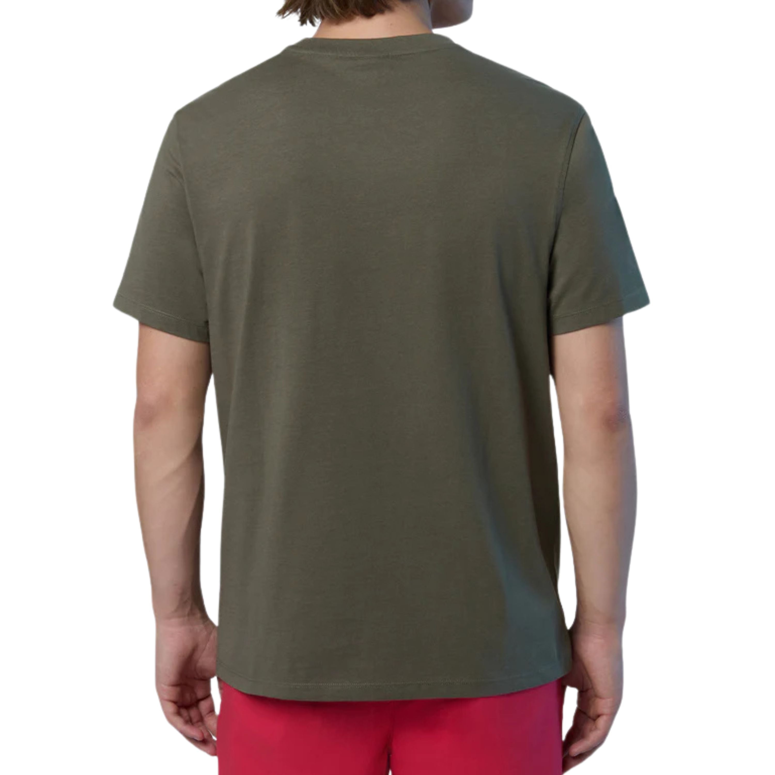 North Sails T-shirt maglia maglietta 692974 Comfort Fit 0441 Doppio Logo