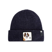 Goorin Bros. Cuffia Beanie 'The Top Dog' in Misto Acrilico Blu Galattico Unisex