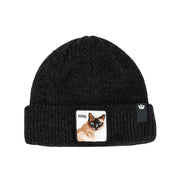 Goorin Bros. Cuffia Beanie 'Cool Cat' in Misto Acrilico Nero Unisex