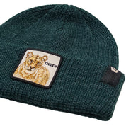 Goorin Bros. Cuffia Beanie 'The Lion Queen' in Misto Acrilico Verde Prato Unisex