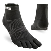 Injinji calze 5 dita da corsa Run Midweight Mini-Crew CoolMax EcoMade nero 203230