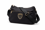 Blauer Borsa in Nylon Maxi Scudetto Strass POE black nero donna