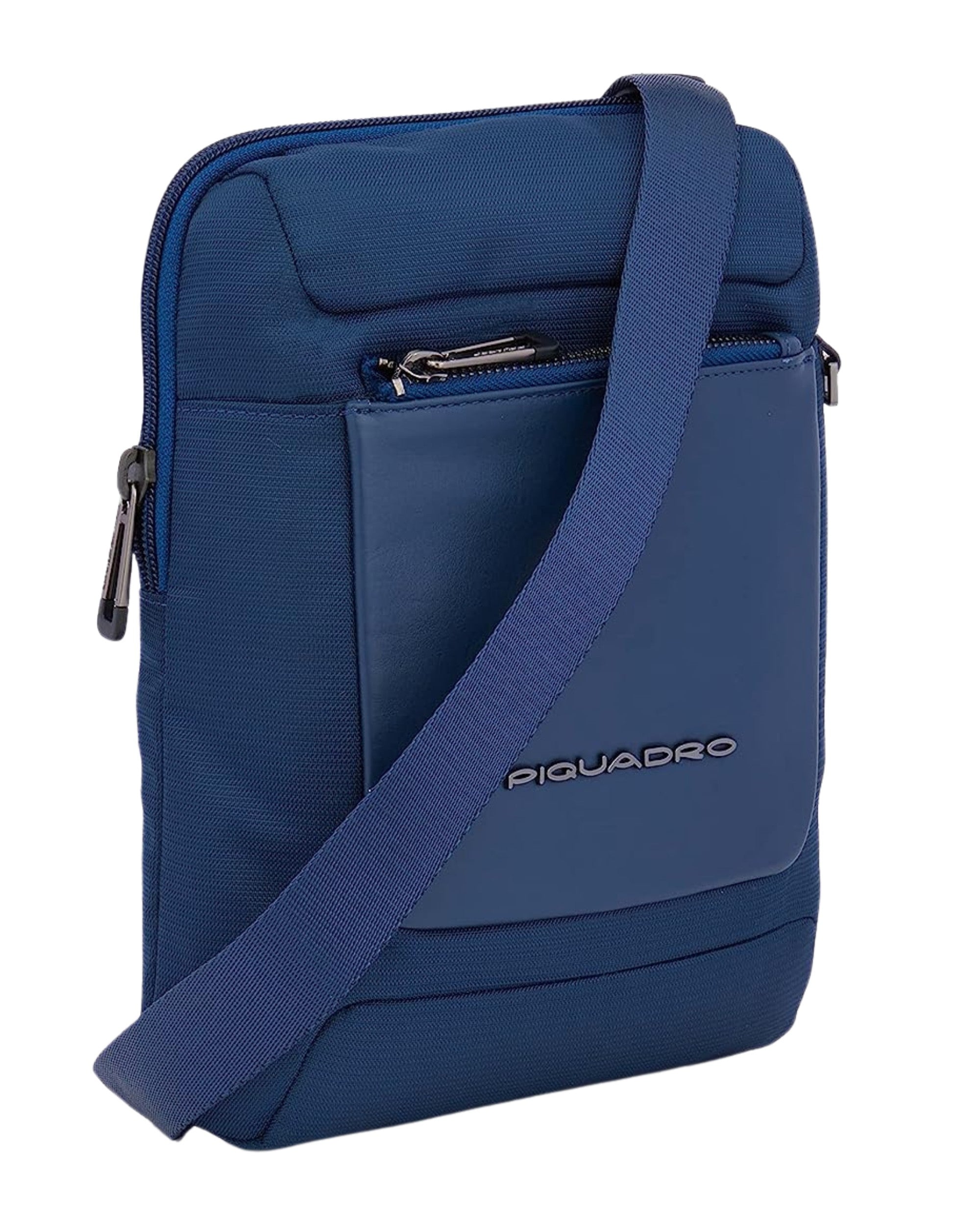 Piquadro Large 11' iPad Bag Blue Men