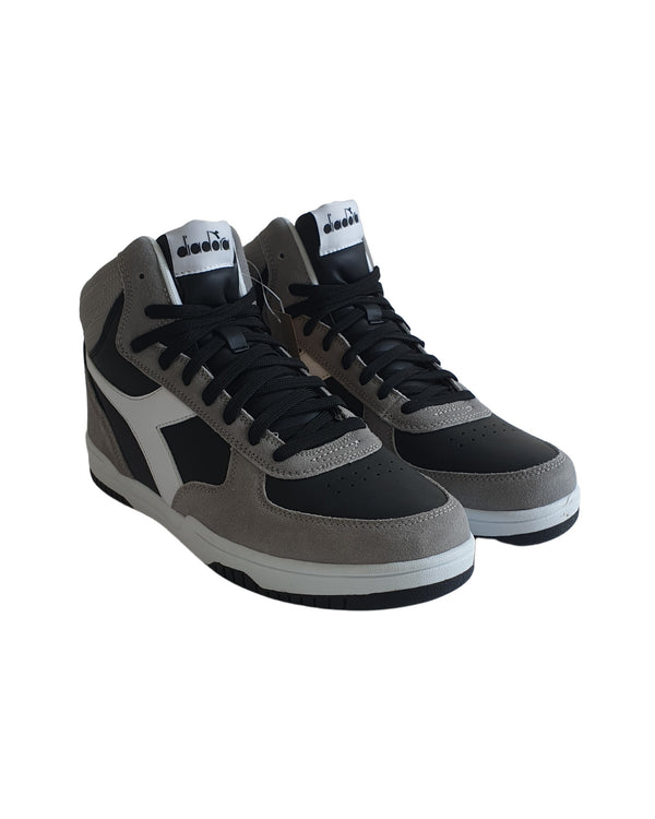 Diadora Sneakers Raptor High SL Pelle Sintetica Nero-2