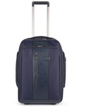 Piquadro Trolley Cabina - Zaino Porta Pc E Ipad Laptop Blu Unisex