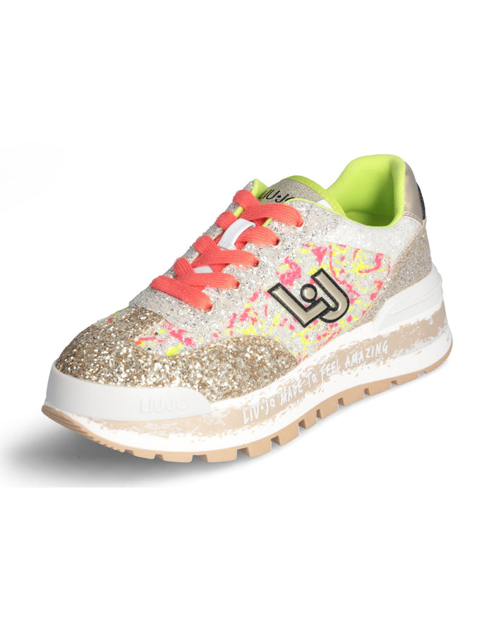 Liu Jo Sneakers Leather Multicolor Women 3