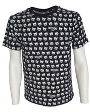 Moschino Swim Maglia Polo Teddybear in Cotone Nero