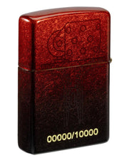 Zippo Limited Numerata 10.000 Nel Mondo Rosso Unisex