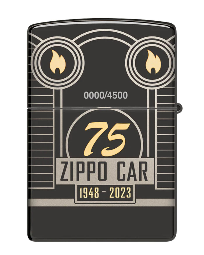 Zippo Limited Numbered 75th Anniversary Collection Auto Car Grey Unisex  6