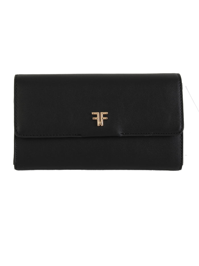 Fracomina Crossover Wallet & Phone Case Nero Donna 1