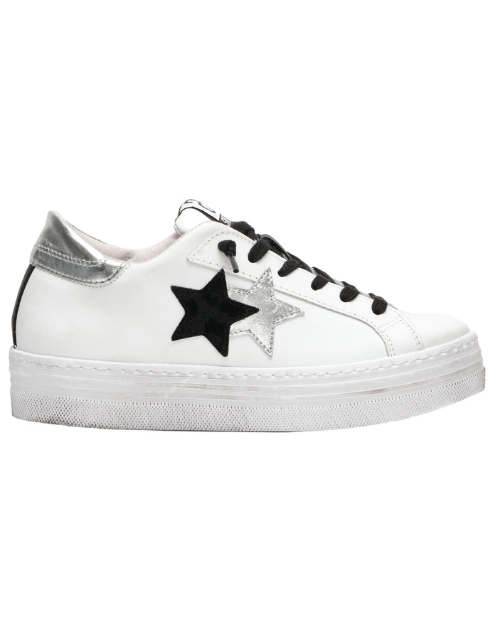 One Star Platform White Sneaker for Women 1