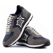 Atlantic Stars Sneakers Casual Lacci Sport Fashion Style Grigio Uomo