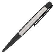 S.t.dupont Biro Penna Sfera Defi in Metallo Nero e Cromo 405735