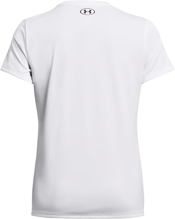 Under Armour t-shirt donna elasticizzata allenamento UA Tech ad asciugatura rapida bianco