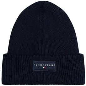 Tommy Jeans Cappello berretto beanie hat cuffia nero black