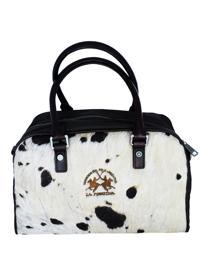 La Martina Shoulder Bag Pony Hair Effect White Woman 1