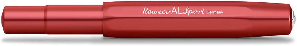 Kaweco AL SPORT Fountain Pen Deep Red penna stilografica gift box