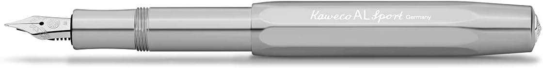 Kaweco AL SPORT Fountain Pen Raw penna stilografica gift box