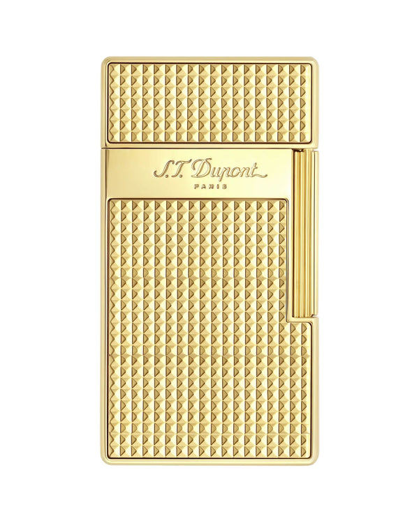 Stdupont Diamond Head Gold Biggy Unisex Gold