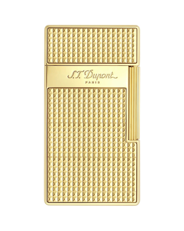 S.t.dupont Testa Di Diamante Dorato Biggy Oro Unisex 1