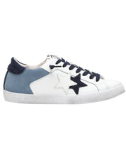 Very Star Sneaker In White Leather Men