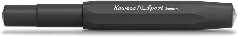 Kaweco AL SPORT Penna roller nero black inchiostro gel gift box