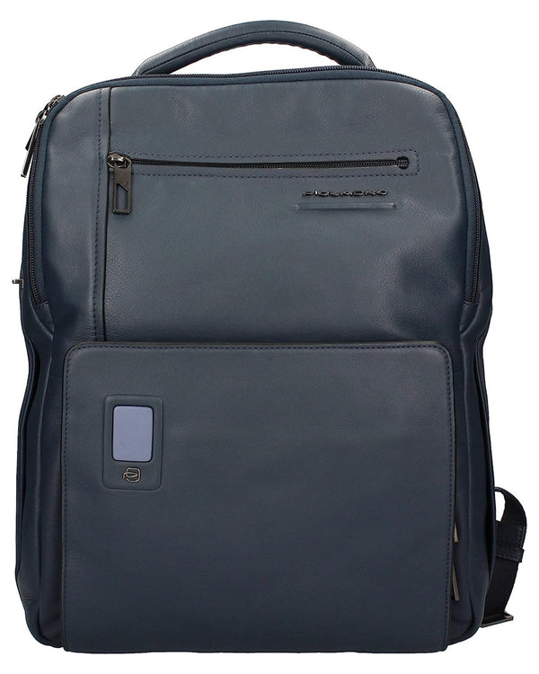 Piquadro Flat Backpack Blue Men