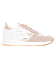 Manila Grace Sneaker in Pelle Scamosciata Marrone