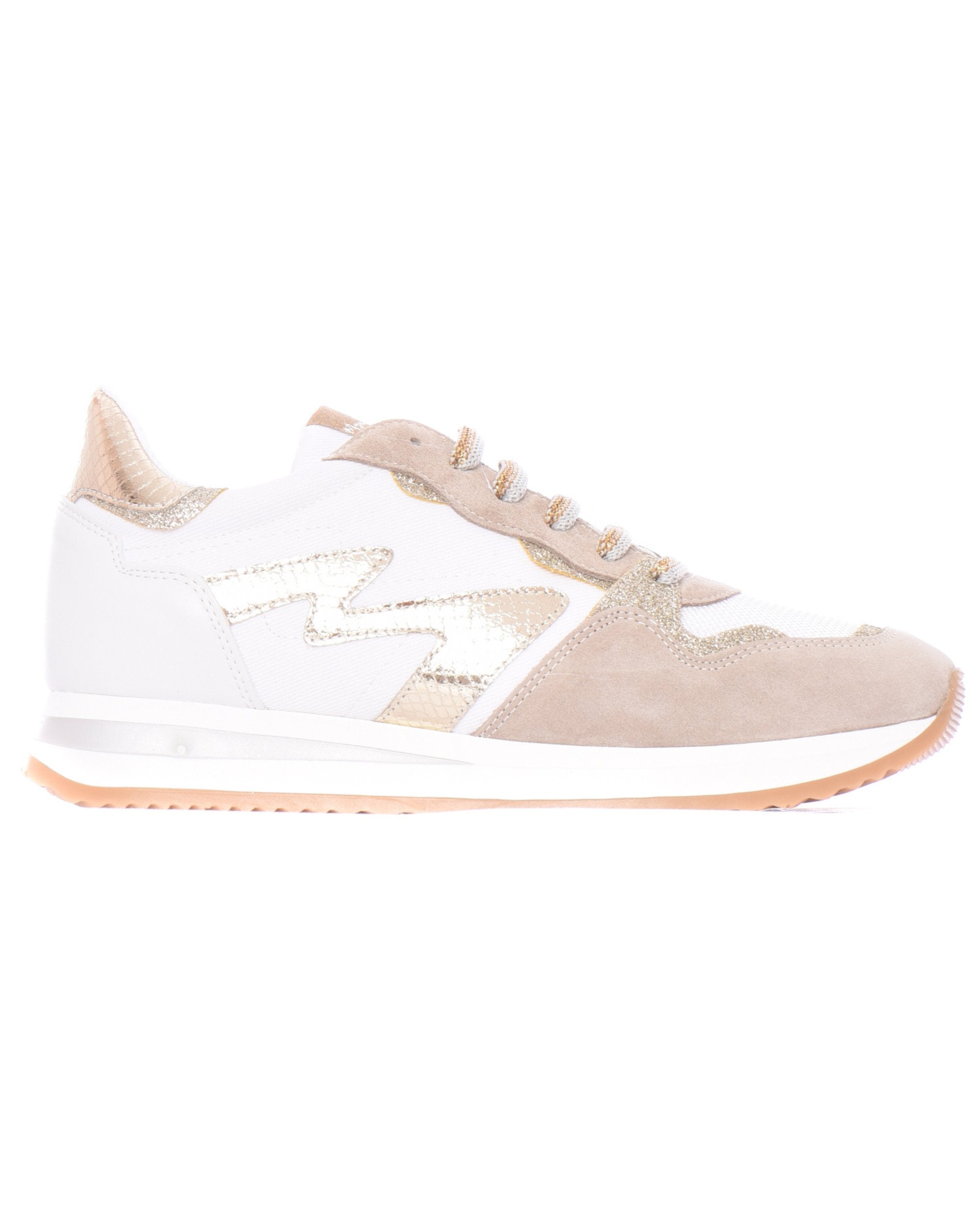 Manila Grace Sneaker in Pelle Scamosciata Marrone