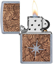 Zippo Windproof Refillable Made In Usa Silver Unisex