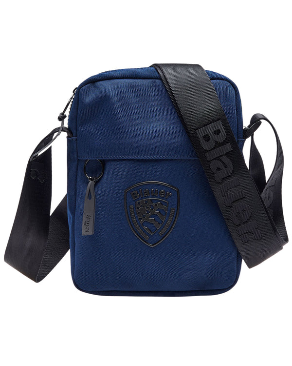 Blauer Cordura Nylon Crossbody Bag
Basic Camera Blu Uomo