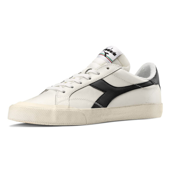 Diadora Sneakers Melody Leather Dirty Pelle Bianco-2