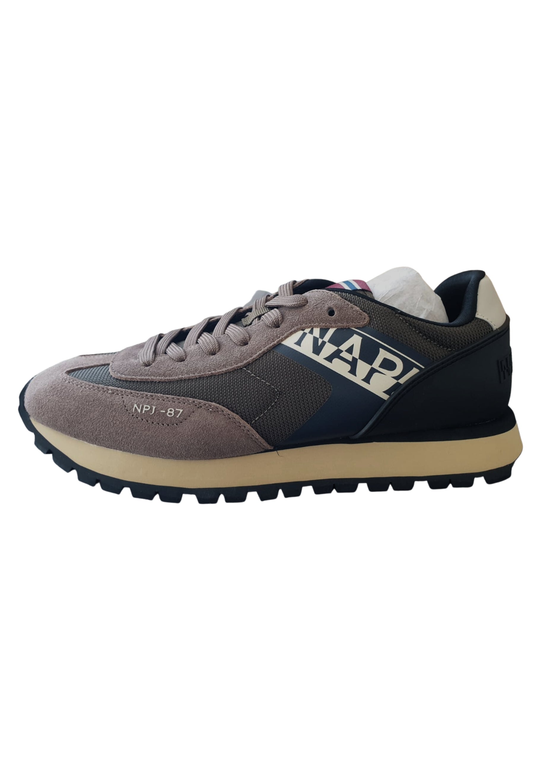 Napapijri Sneakers Basse Pelle e Tessuto Multicolore