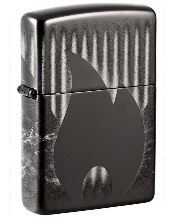 Zippo Refillable, Windproof, Made In Usa Black Unisex