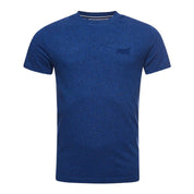 Superdry t-shirt men uomo logo ricamato essential emb