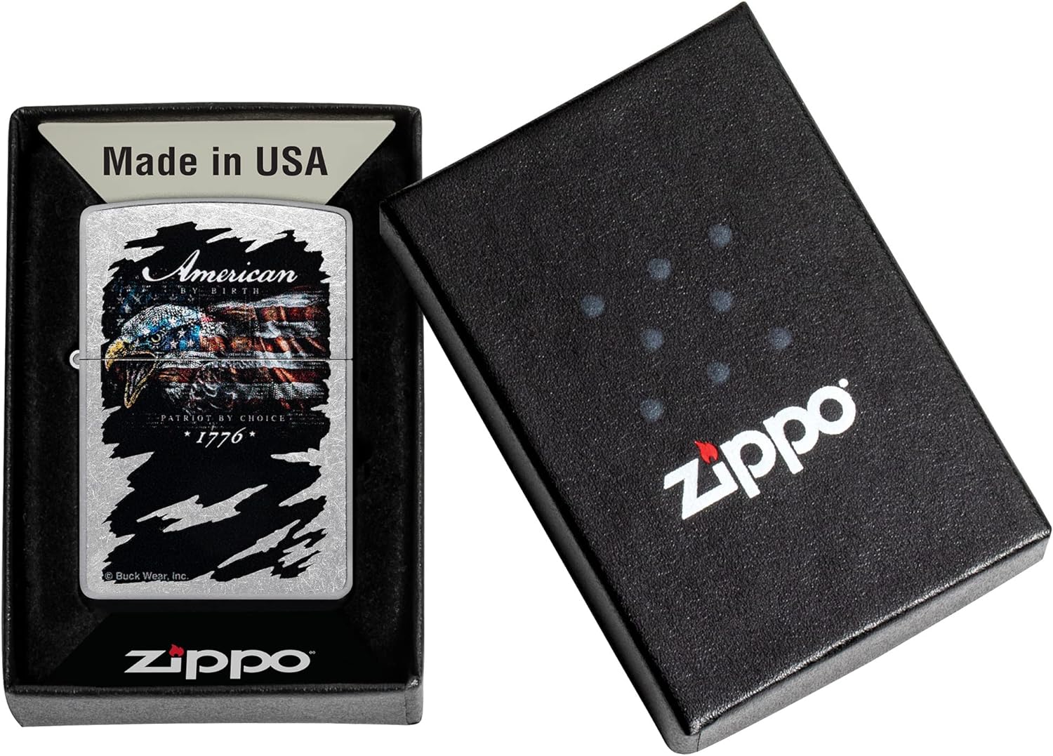 Zippo Ricaricabile Antivento Usa Multicolore Unisex