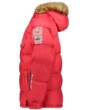 Geographical Norway Giubbotto Imbottito Parka Rosso Piumino Brice Uomo