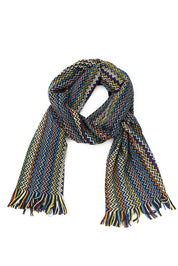 Missoni Geometric Pattern Stole Wool/Multicolor Acrylic