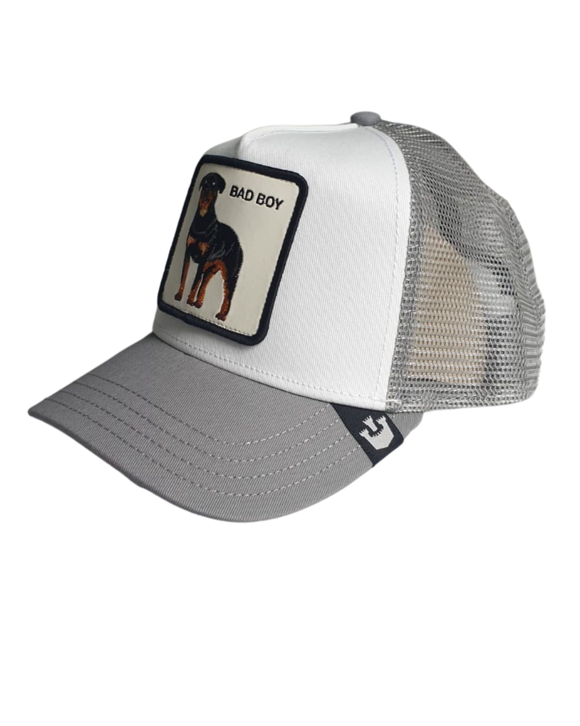 Goorin Bros. Trucker Cap Cappellino Animal Farm 'the Baddest Boy' Grigio Unisex