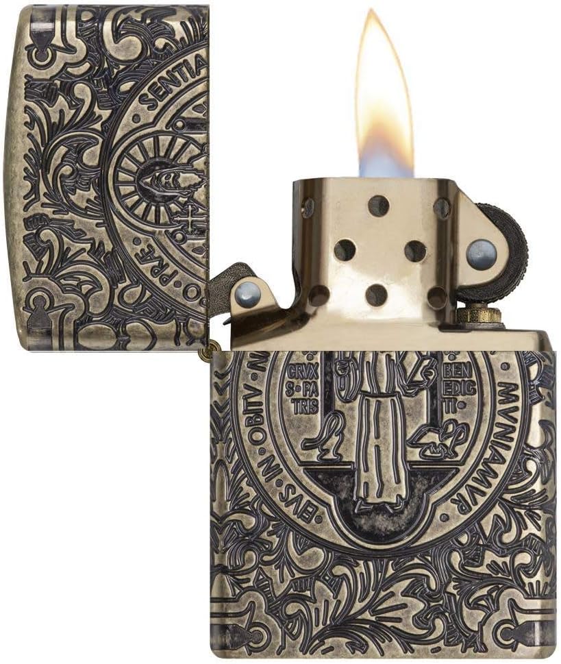 Zippo Spirituale Armor Inciso 360 Gradi Collezione Multicolore Unisex