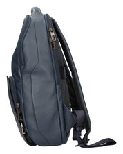 Piquadro Flat Backpack Blue Men