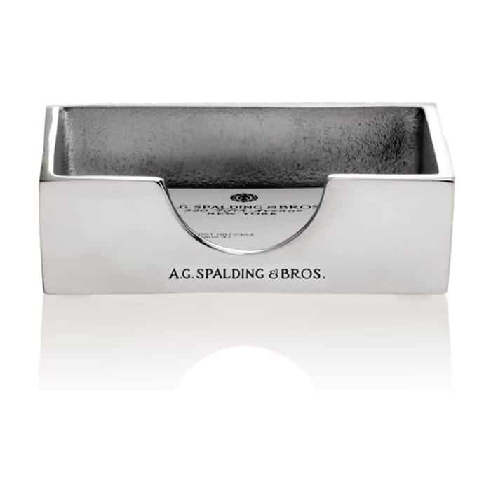 Spalding & Bros A.g. Visiting Card Holder Grigio Unisex 2