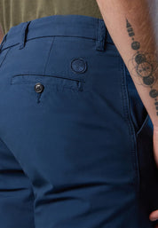 North Sails Pantaloni DEFENDER Uomo Modello 673126 0787 Slim Fit Blu Navy