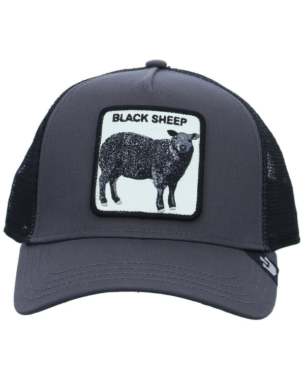 Goorin Bros. Trucker Cap Cappellino Animal Farm 'the Black Sheep' Grigio Unisex
