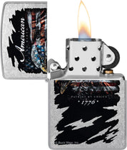 Zippo Refillable Windproof Usa Multicolor Unisex