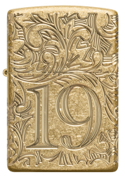 Zippo Accendino Special Limited Edition Oro filigrana 1932 ARMOR 360 gradi