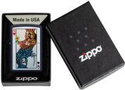 Zippo Ricaricabile Antivento Made In Usa Nel Box Regalo Multicolore Unisex