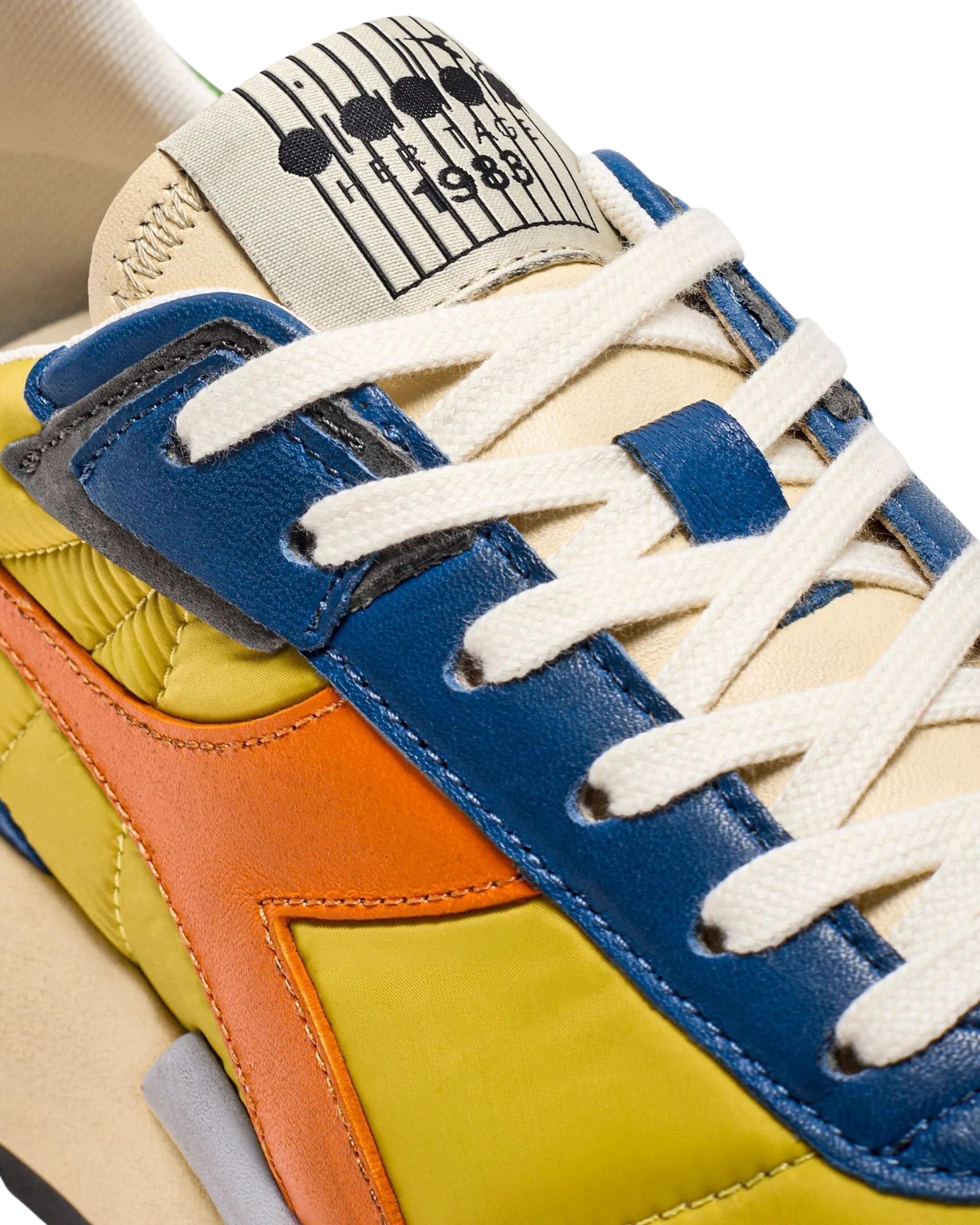 Diadora Heritage Sneaker Mercury Elite Leather Yellow