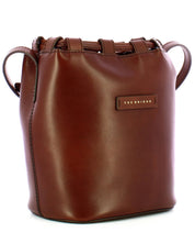 The Bridge Bucket Shoulder Bag Internal Pocket Brown Women